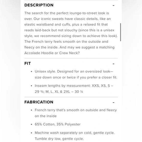 Alo 2 Piece Set Accolade Hoodie Sweatshirt & Sweatpant Charcoal Green Size S - Picture 8 of 15